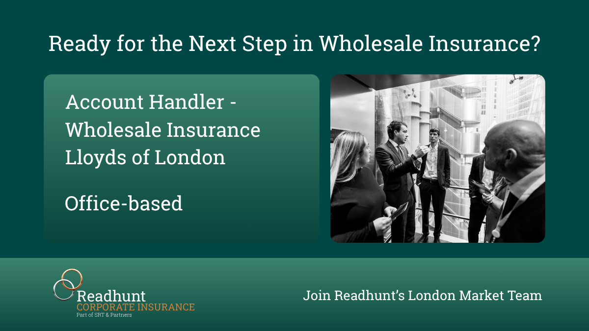 Are you looking for a role where you’re closer to clients and the market? Join us as an Account Handler