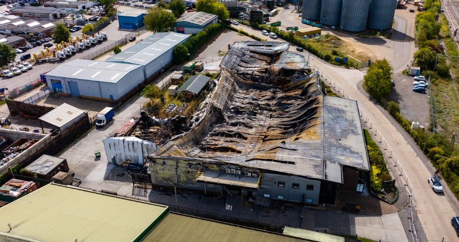 Construction site delay affecting project timeline and insurance claim