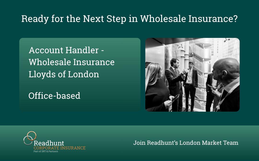 Are you looking for a role where you’re closer to clients and the market? Join us as an Account Handler